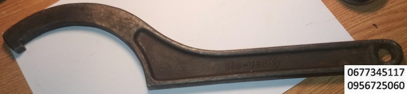 Ключи для круглых шлицевых гаек  Серповидный ключ ,ключ крюк,олх,Твёрдость ключей 240-250 НВ.